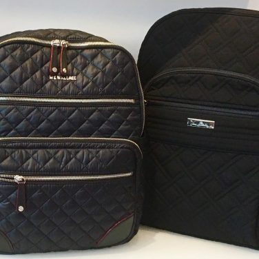 black designer backpacks