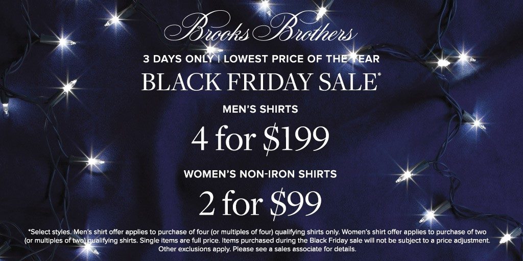 brooks brothers 3 for 99